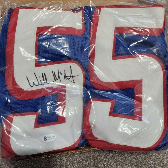 Signed Willie McGinest Patriots Jersey - Picture 3 of 5